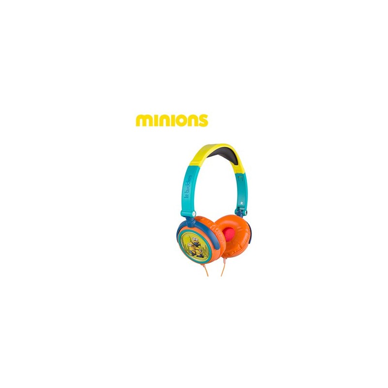 AUDIFONO DJ MINIONS PLEGABLE